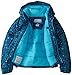 Columbia Little Girls' Horizon Ride Jacket, Mayan Green Print, 4T