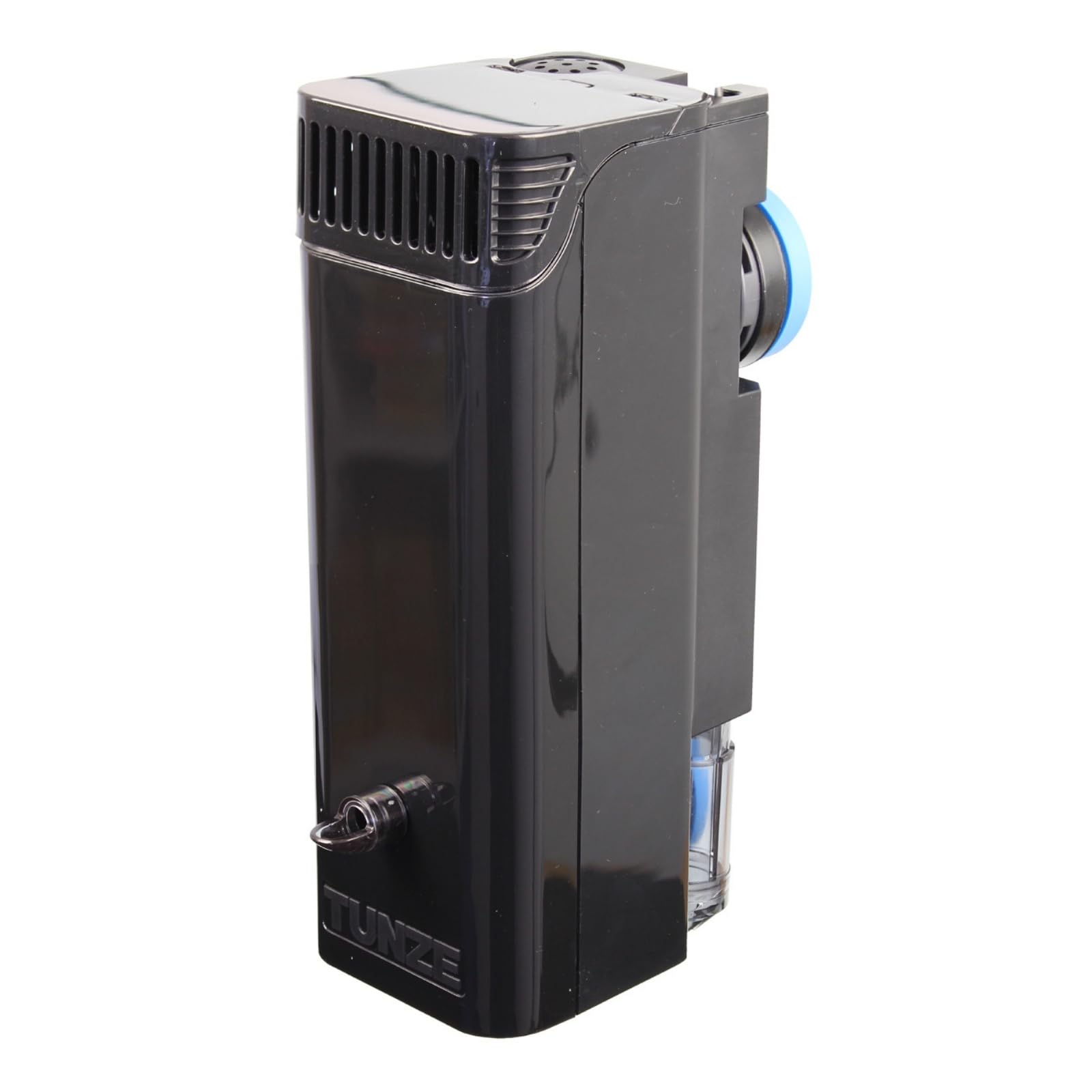 Tunze Comline Filter 3162 l Wasserfilter zur Oberflächenabsaugung + Absaugung von Bodennähe für Aquarien mit 60-400 L l Aquariumfilter mit starker Magnethalterung l flexibles Filtermedium