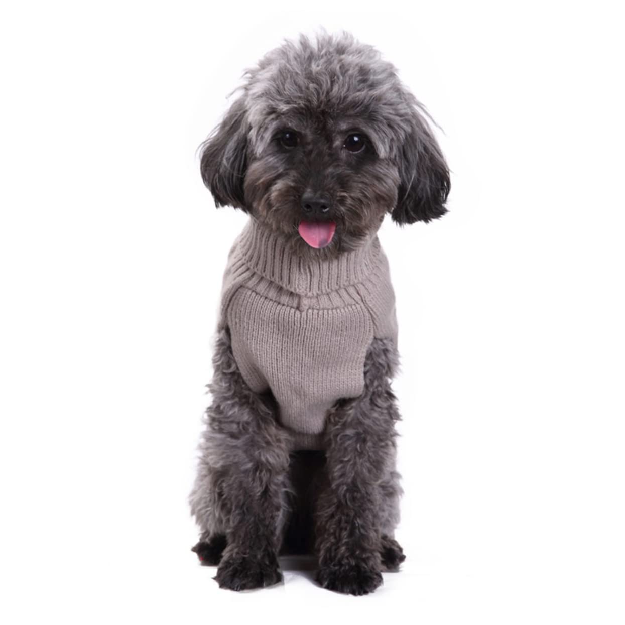 BESPORTBLE 3pezzi Maglione per Cani Design Squama Caldo Costume per Cuccioli per Autunno e Inverno XS Abbigliamento per Animali Domestici