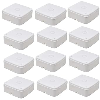 ELECTRA ZONE ABS Junction Box - Waterproof Electronic Project Box Enclosure Case for Electronic Projects, Outdoor, Indoor (4