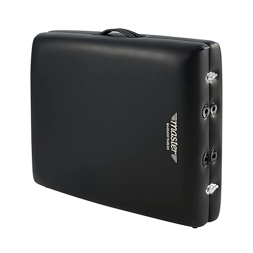 Vista 26 de Master Massage Montclair Pro - Mesa de masaje portátil de 31 pulgadas, amortiguación de espuma viscoelástica, paneles de Reiki, liberación de cable