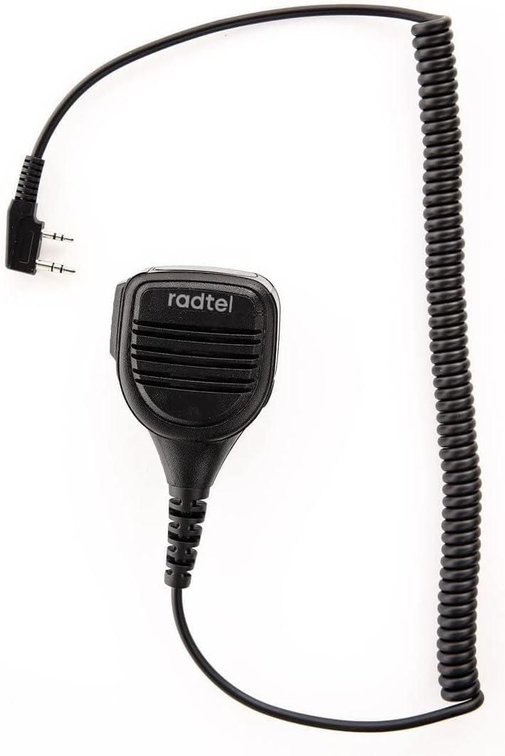 Microfono Bidirezionale Con Altoparlante Per Walkie-talkie – Cavo PU Anti-Intreccio E Spina 3,5 Mm, Compatibile Yaesu E Baofeng
