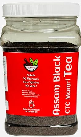 Desi Kitchen CTC Mamri Assam Black Tea 24oz 680g | Indian Loose Black Tea | Product of India
