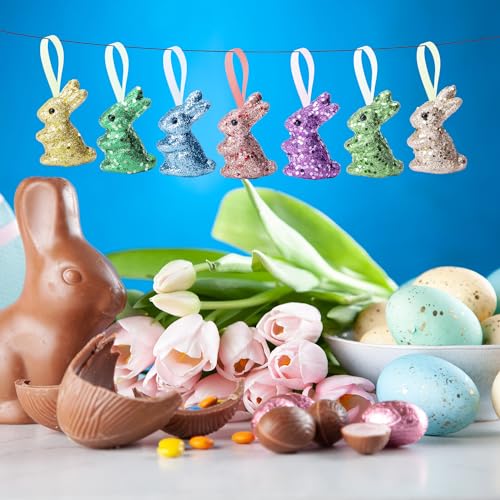 Lapins de Pâques en mousse pour sublimer votre arbre de table festif - 4