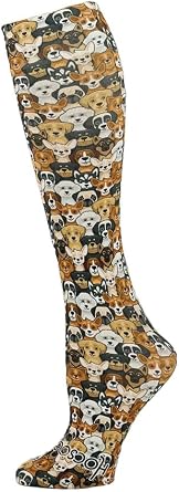 Hocsocx Puppie World Socks Performance Liner Moisture-Wicking Protection for Field Hockey, Ice Hockey, Lacrosse, and Soccer