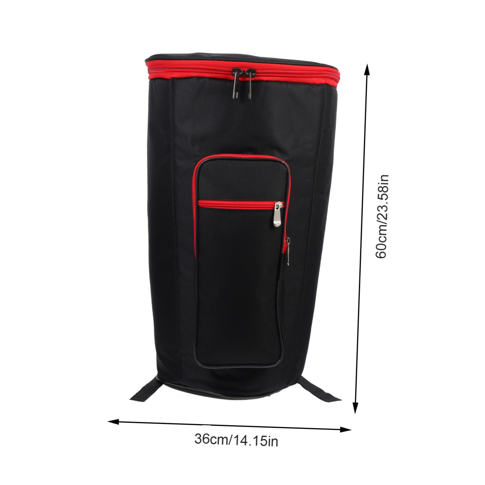 ibasenice Drum Case Shockproof Padded Drum Bag Oxford Cloth Waterproof Gig Bag for Music Instrument Storage