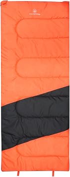 Mountainlodge 3-Season Sleeping Bag for Adult Waterproof, Lightweight - Camping Gear Equipment for Camping,Travel and Backpacking