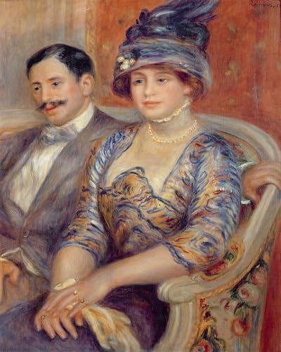 Lienzo Monsieur et Madame Bernheim De Villers de Renoir, llena de arte e historia tu hogar