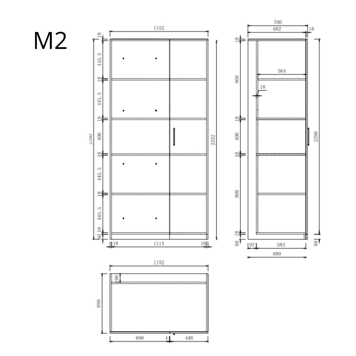 Lavadora Gabinete Madrid - Lavadora elevadora - Conversión a máquina - 700(D)*1365(B)*2350(H) mm - Negro - Diseño elegante, que ahorra espacio y ergonómico - Fácil de colocar