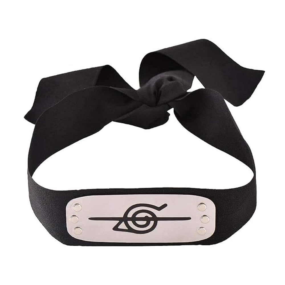 Crysendo Anime Naruto Headband Cosplay Belt Anti Leaf Village Konoha Naruto Headbands Unisex