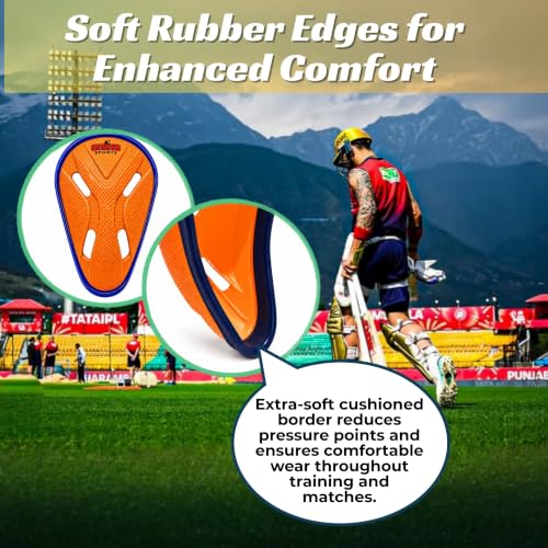 Image of SSS Octopus Abdominal Guard with Extra Soft Rubber Pad (Size & Colour Choice) (Kids, Orange)