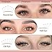 Focipeysa Wispy Lash Clusters Natural Eyelash Clusters Pestañas Postizas Naturales Spiky Manga Lash Extensions C Curly Individual Lashes 10-16mm with Bottom Lashes Clusters DIY Lash at Home