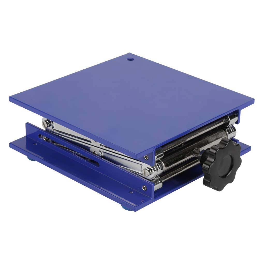 Hebebühne, Aluminiumoxid-Labor-Hebebühnen-Stand-Scheren-Gestell 200 * 200 * 280mm