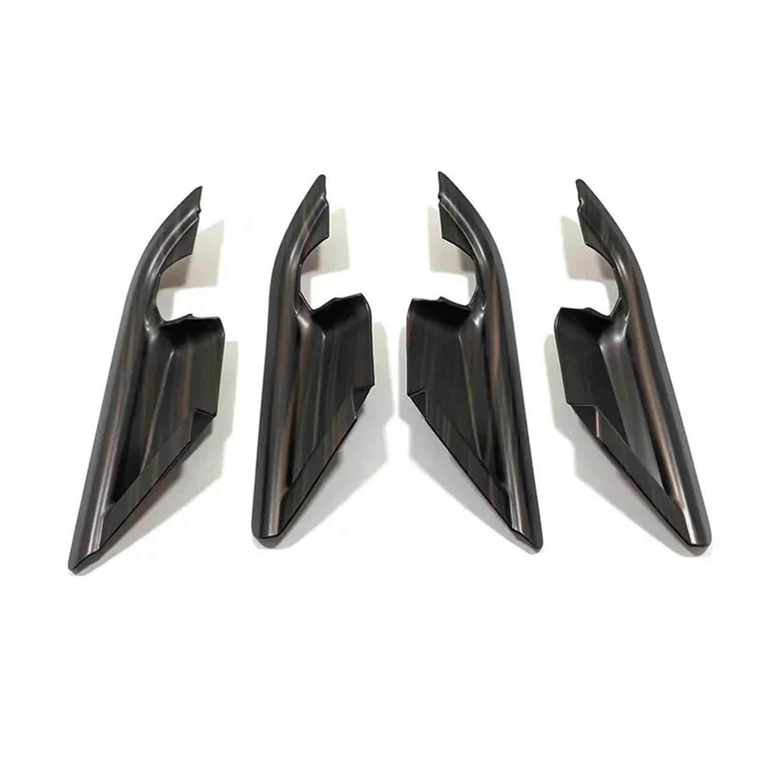 Pokngbi Wood Color Car Door Handle Abs Car Styling Inner Door Handle Bowl Covers Trims Stickers Fit For Toyota Fit For Camry Xv70 2018-2023(Wood Color)