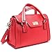 Women Camera Bag and Ladies Handbag with Removable Camera Case (4 Saffiano Red)