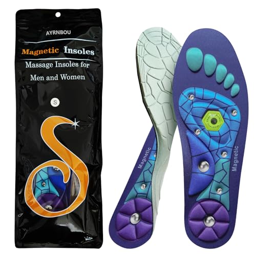 Magnetic Acupressure Insoles Blue M