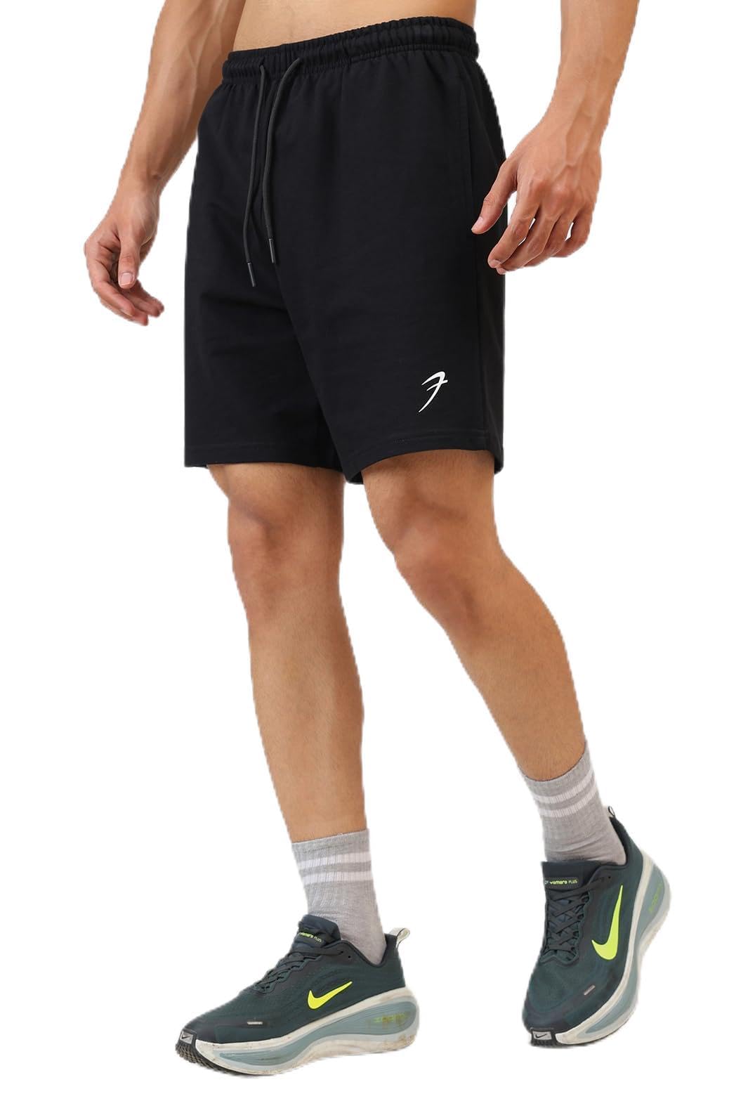 Apex Regular Fit Cotton Shorts-image-13