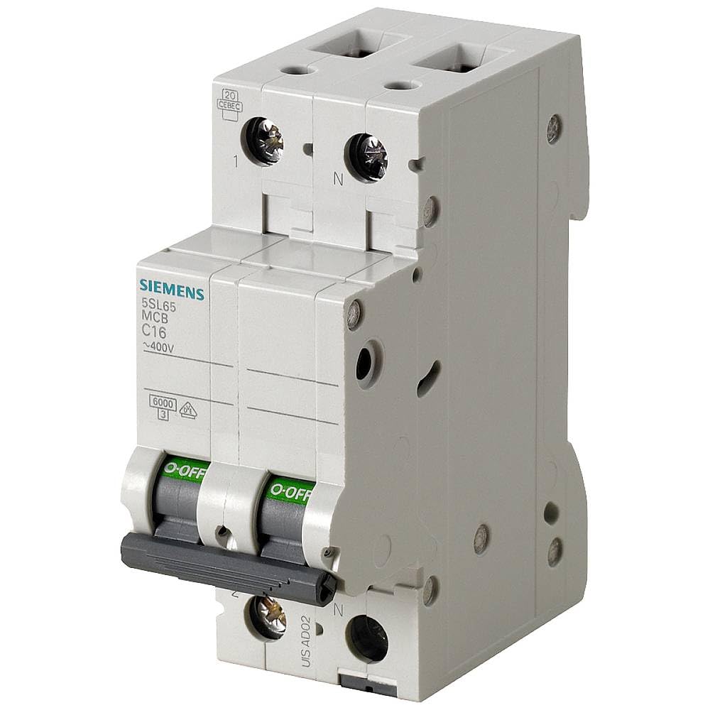 Siemens 5SL65106 5SL6510-6 Leitungsschutzschalter 10A 230V, 400 V, One Size