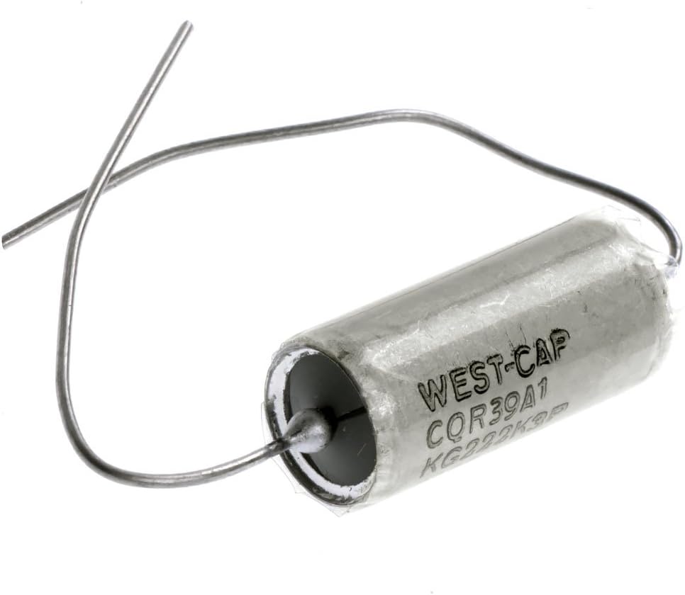 NOS West Cap Paper In Oil (PIO) capacitor - 0.0022uf (2.2nf) / 1000V ,DSA900-77-M-BV04