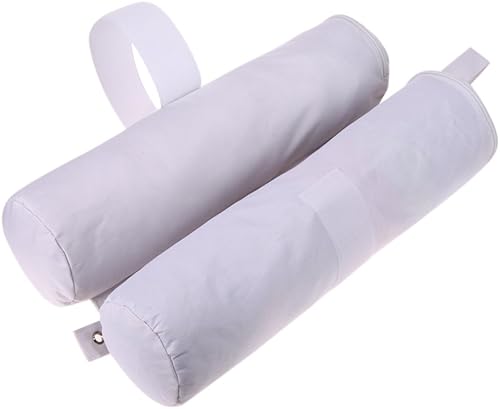 Miniatura 7 de MOOCY Bolsa de arena para pesas de toldo, bolsas de arena resistentes para tienda de campaña desplegable para patas, refugio instantáneo, bolsas de