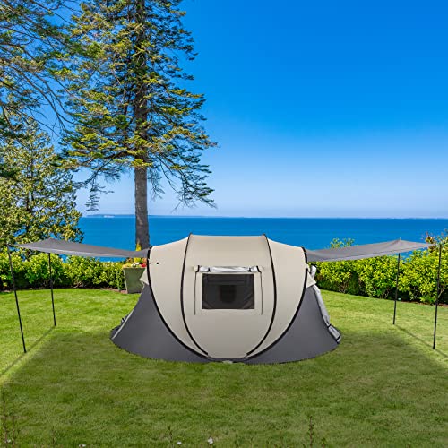 Carpa plegable para 4 personas camping fácil miniatura 2