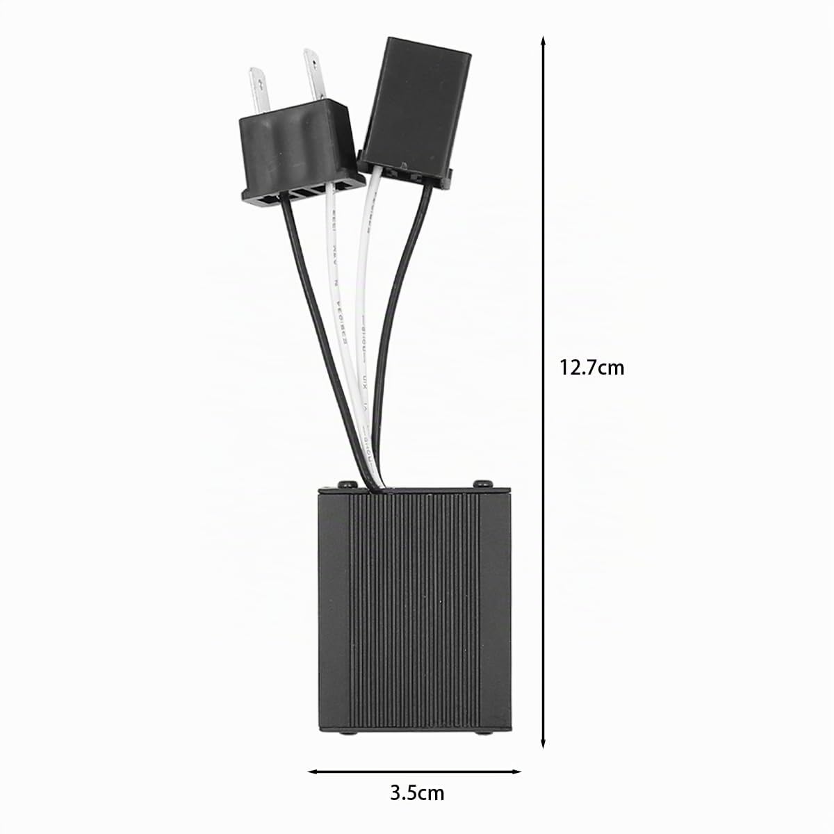 Sarini 2 Pezzi H7 LED Faro decodificatore Canbus Cablaggio Anti sfarfallio lampadine decodificatori resistore Kit di conversione Senza errori Adattatore condensatori cancellatori di Avvertimento