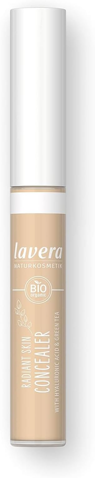 Radiant Skin Concealer - Ivory 01 - Coverage of Dark Circles and Impurities - Up to 8 Hours - Moisturising - Vegan - Natural Cosmetics (1 x 5 ml)