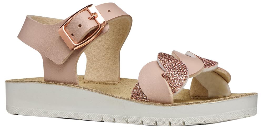 Geox J COSTAREI GI Sandal, LT Rose, 30 EU