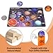 BLAZPATH Solar System Wooden Puzzle Toy Model for Kid 3-5, Toddler Montessori Movable Planet Name Board Game, Outer Space Themed Imaginary Sensory Play Gift, Preschool Science Stem Learning Activity