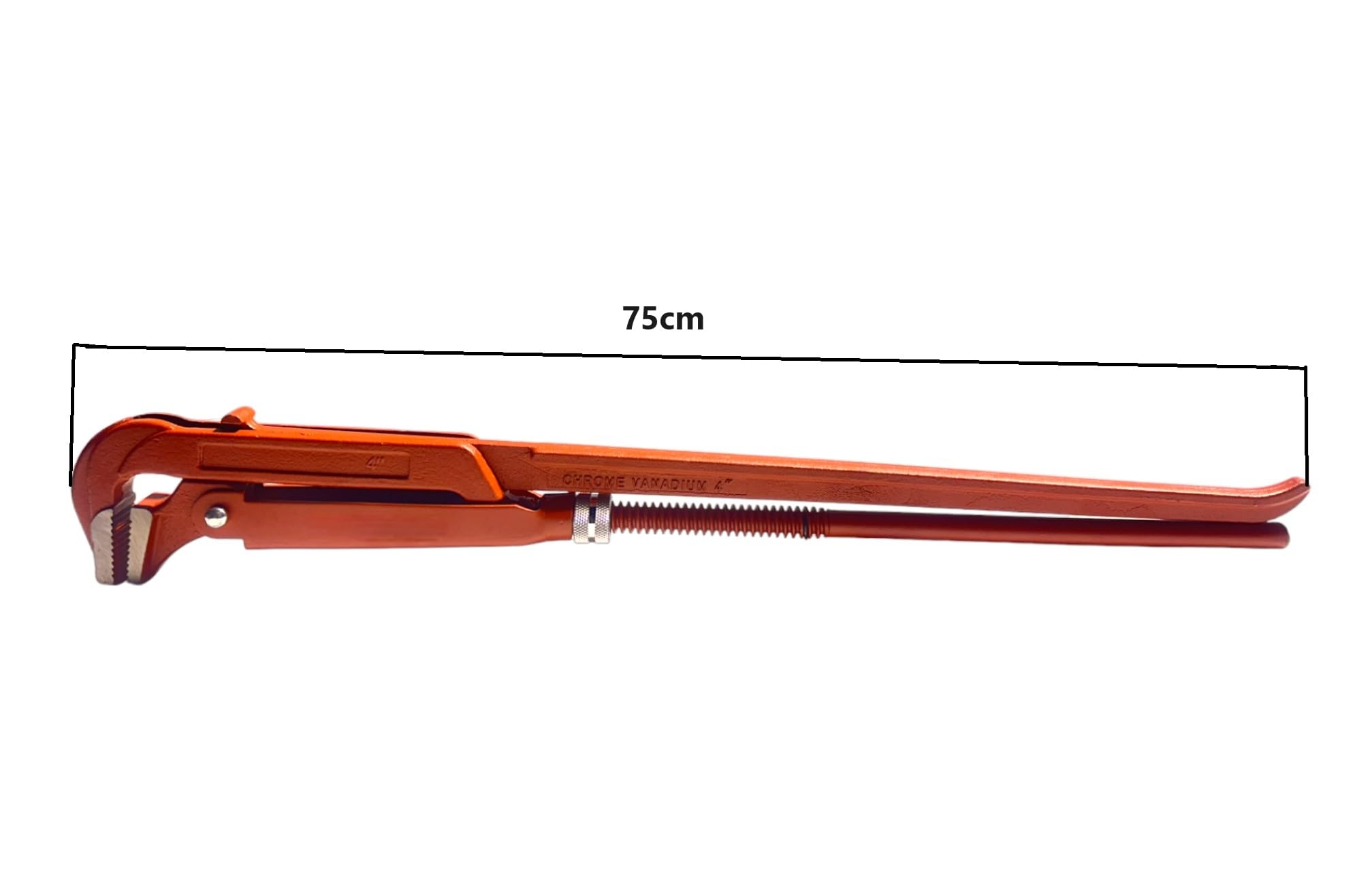 TANIASHOP Chiave a Pappagallo Giratubi Svedese 4" Pollici Regolabile con Becchi Inclinati a 90° Gradi Pinza Chiave per Tubo Tubi Idraulici Chiave Giratubo Tipo Svedese in Acciaio al Cromo Vanadio