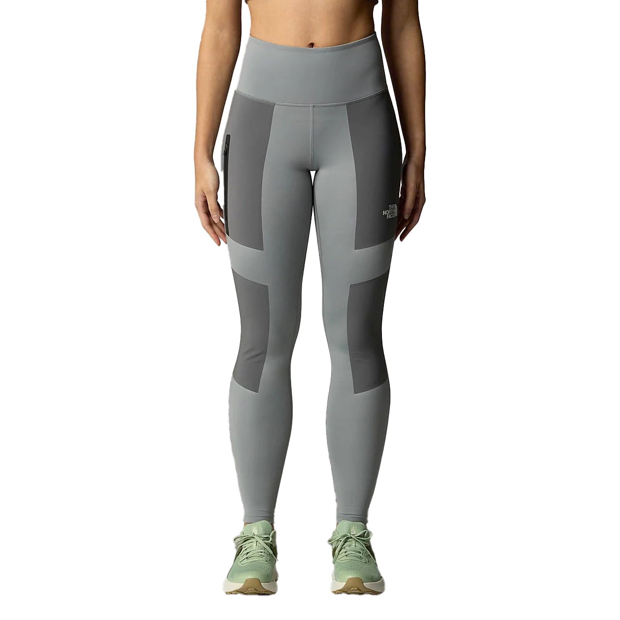 The North Face Women's Mountain Athletics Multi Leggings, Monument Grey/Smoked Pe, S