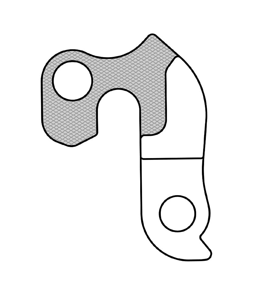 MC N-022 aluminiowe ramię, unisex, dla dorosłych, szare, jeden rozmiar