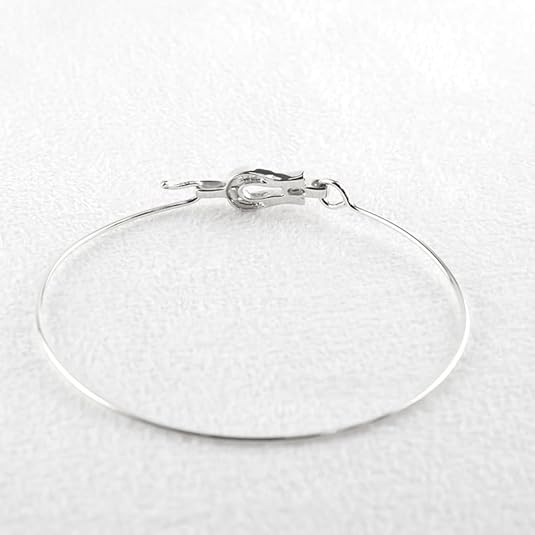 馬蹄 ブレスレット シルバー ダイヤモンド レディース アクセサリー 2026年 午年 馬の蹄 - 画像 (4)