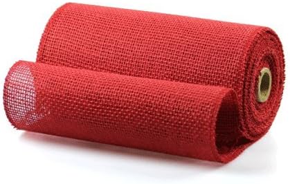 Camino de mesa de yute de arpillera de 9 pulgadas para decoración rústica de bodas, decoraciones de fiestas, arreglos florales, proyectos de