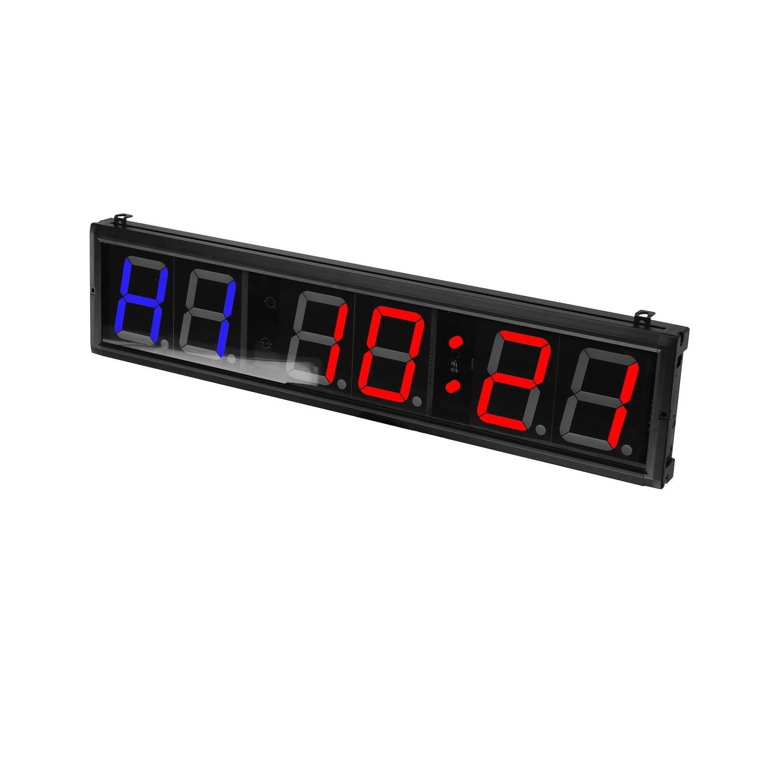 Compte à Rebours, Minuterie de gymnastique à intervalle numérique de 4 pouces, horlo murale LED, chronomètre avec télécommande for un entraînement facile en sécurité, ornements