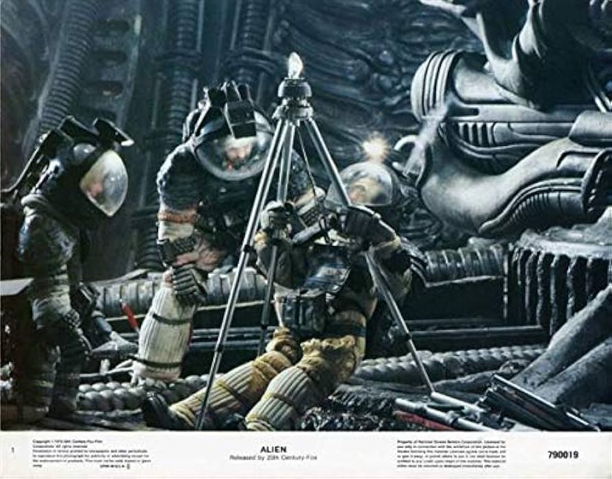 Amazon.co.jp: 1979年映画 エイリアン H.R.ギーガー US ロビーカード/3