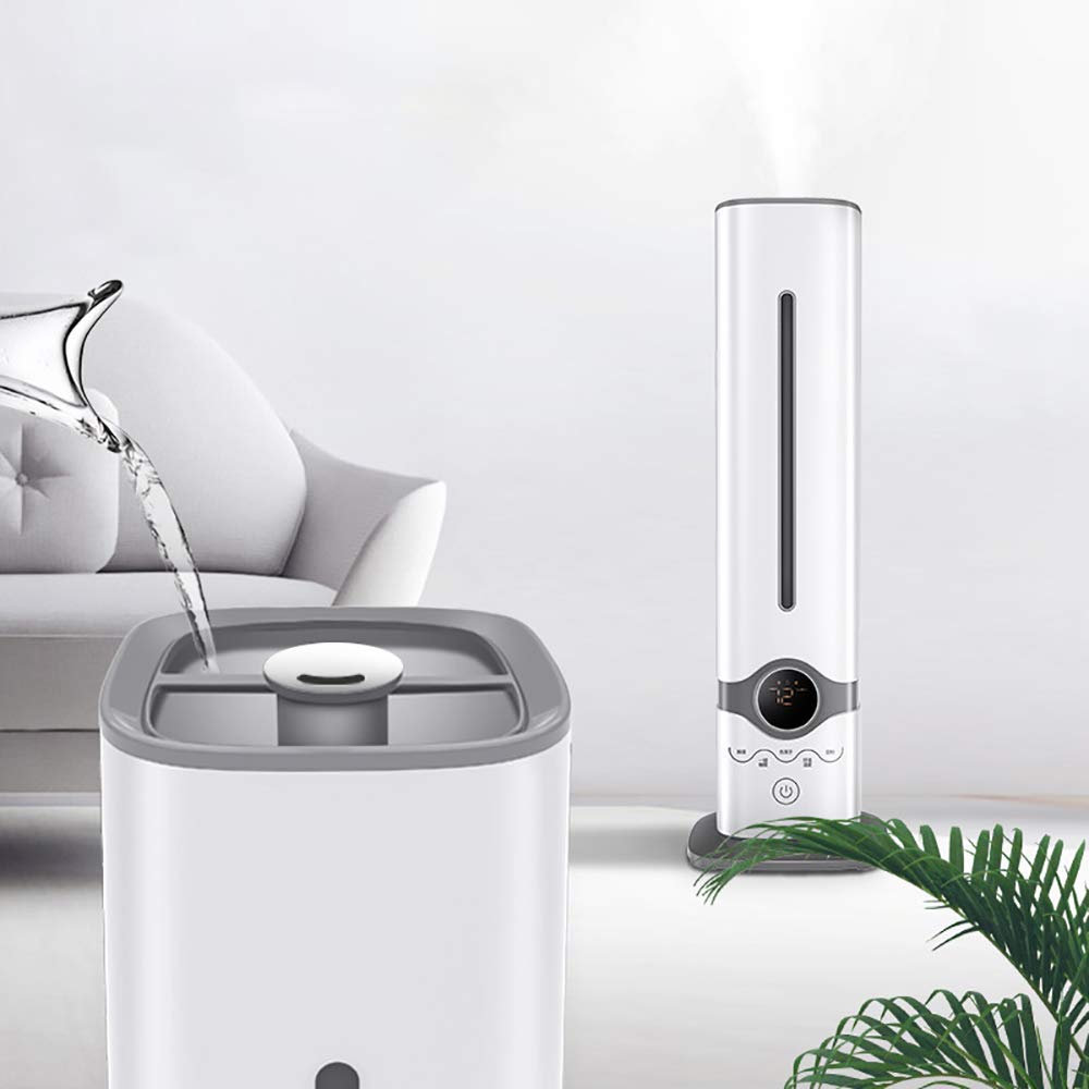 Humidificadores para Dormitorio Humidificador Doméstico Silencio Dormitorio Grande Mujeres Embarazadas Y Bebés Gran Capacidad De Piso A Techo Adición De Agua，