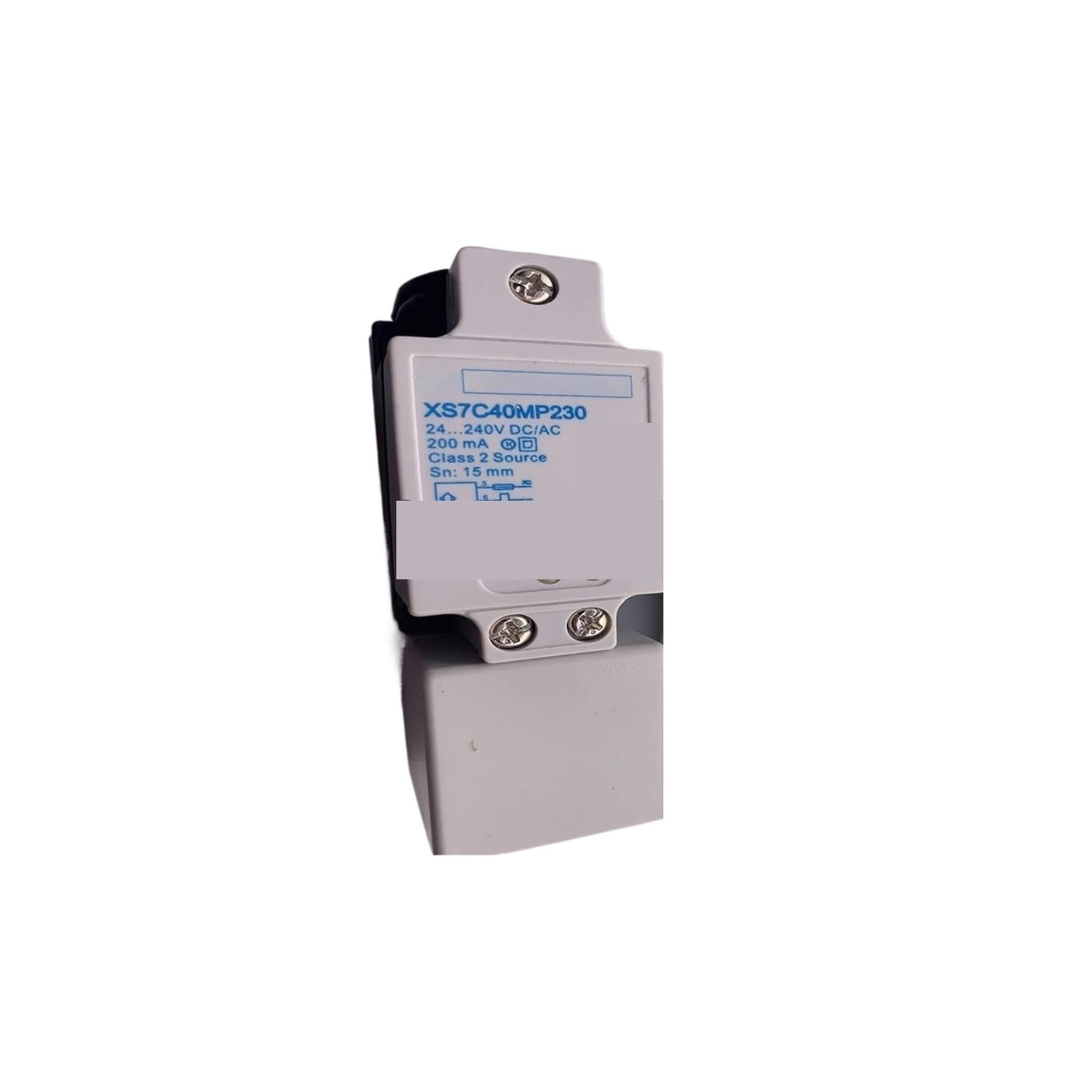 Capteur de proximité commutateur XS7C40MP230 format bloc rectangulaire