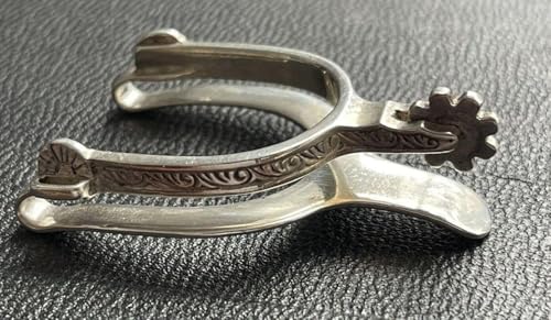 Rare Vintage Western Spur Sterling Silver Money Clip, Personalised Engraved Money Clip, Spur Sterling Silvers Large Feature Money Clips, Silver Money Holder Horse Rider Gifts2