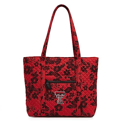Image of Vera Bradley womens Cotton Collegiate Vera Tote Bag (Multiple Teams Available)