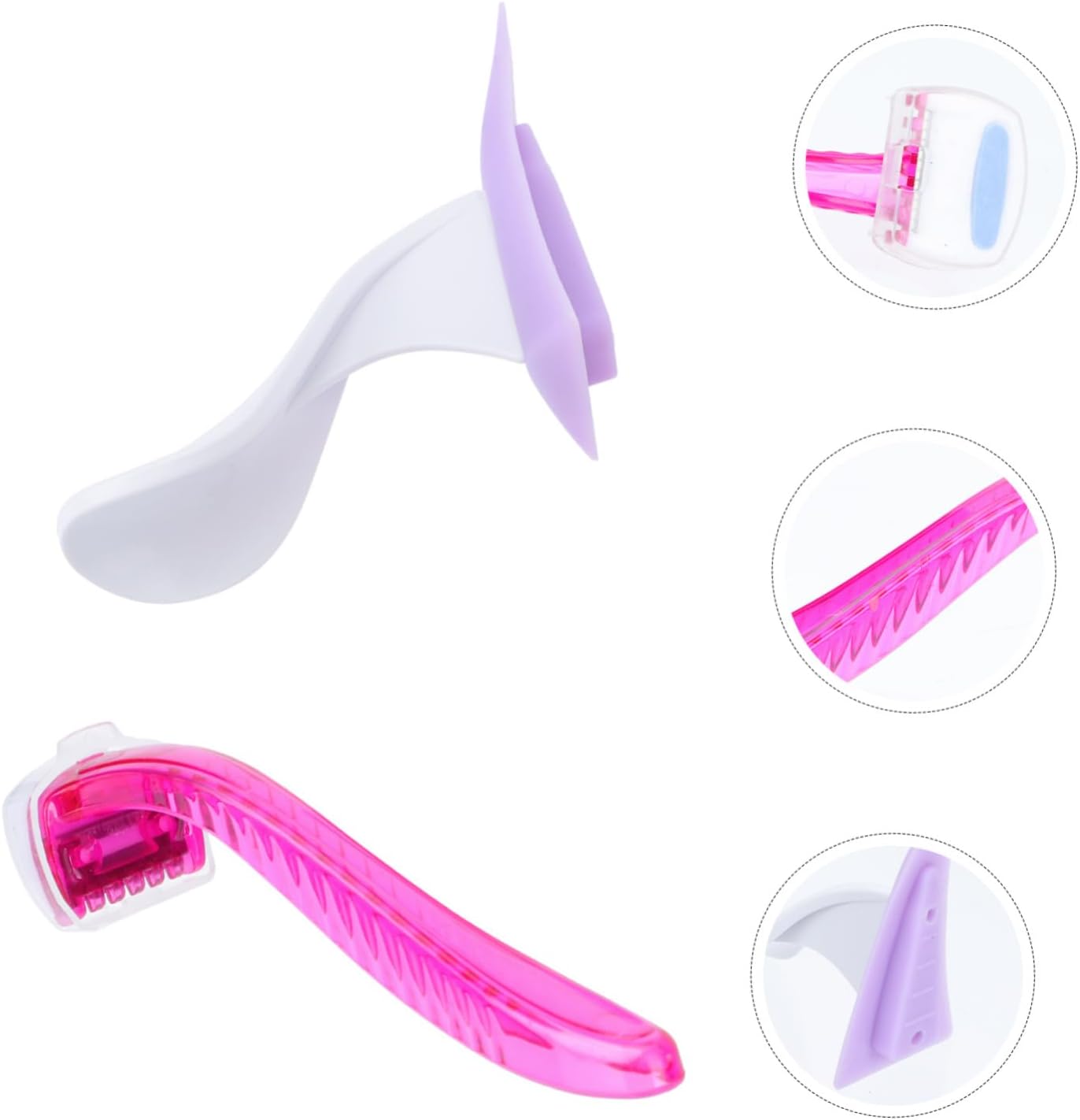 Womens Bikini Hair Trimmer Razor Lightweight Private Shaving Tool with Skin Protection for Sensitive Areas Easy Grip Design Random Color
