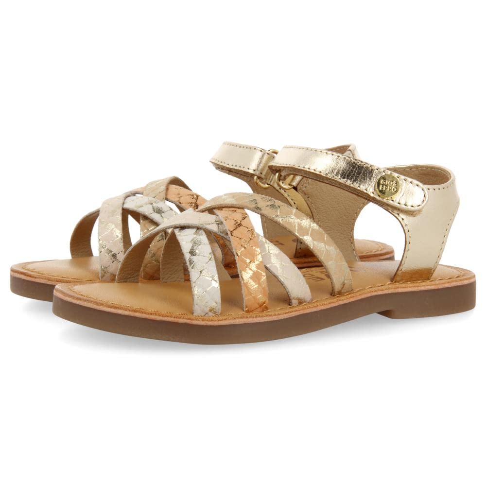 GIOSEPPO TERJAT, Sandal, Gold, 26 EU, gold, 8.5 UK Child