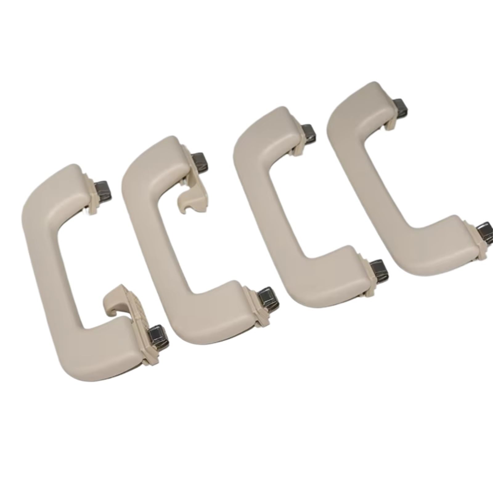 Tirador Interior para automóvil A5 para S5 para Coupé para Sportback 2008-2014 1 Pieza LHD RHD Beige Claro Tirador de Techo Delantero y Trasero Asa de Agarre 8R0857608H 4 Piezas
