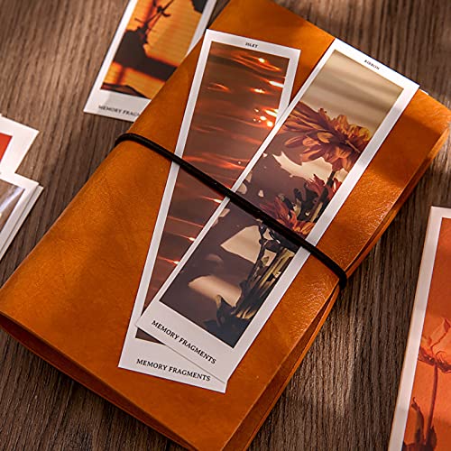 Doraking 30PCS Vintage Mood Scene Theme Paper Bookmarks for Book Lovers, Boxed Bookmarks Set (Daily Mood)