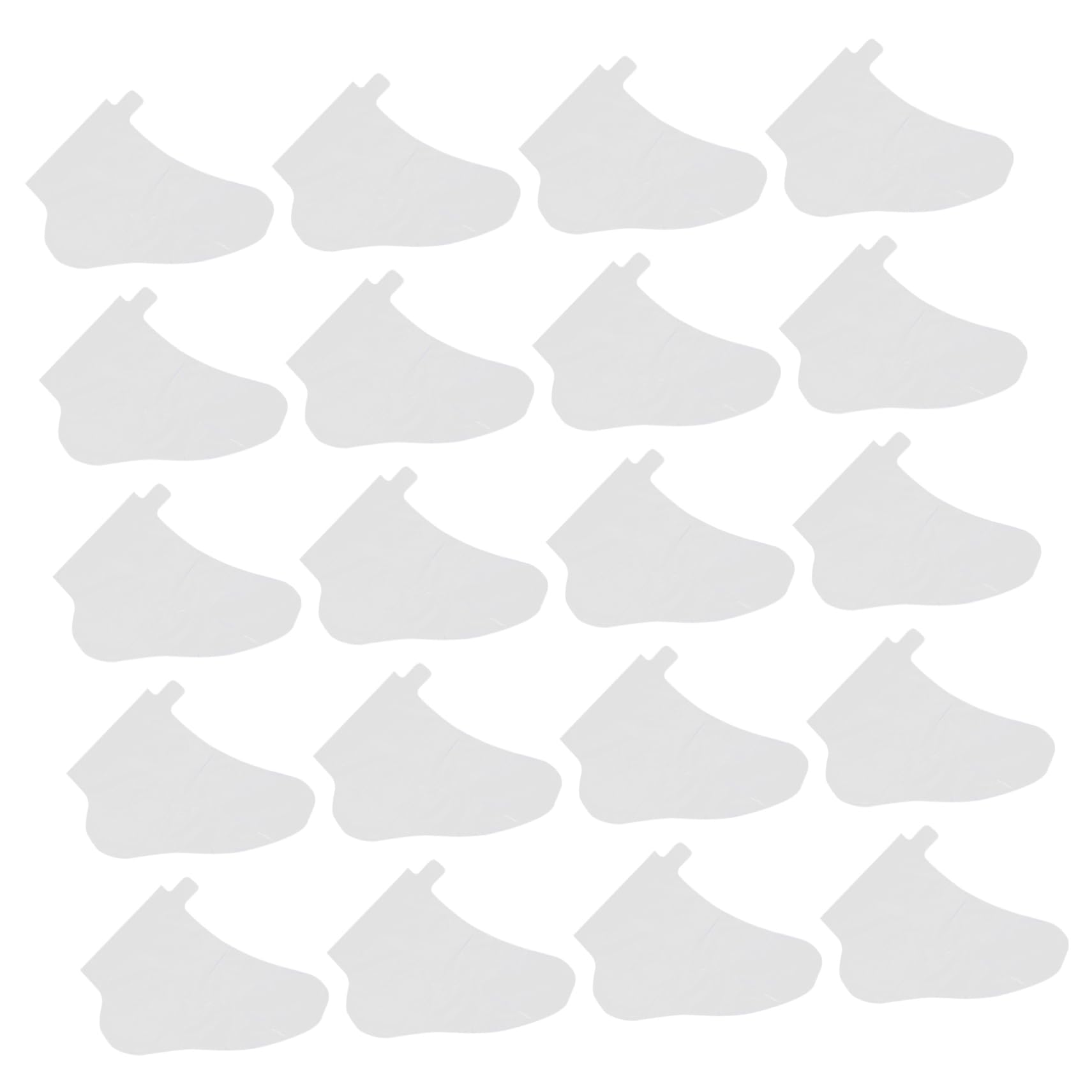 Healeved 200Pcs Disposable Transparent Foot Mask Covers for Foot Soaking and Moisturizing Multi Purpose Foot for Pedicures and Foot Treatments