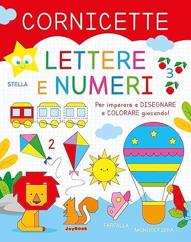 Lettere E Numeri. Cornicette. Ediz. A Colori