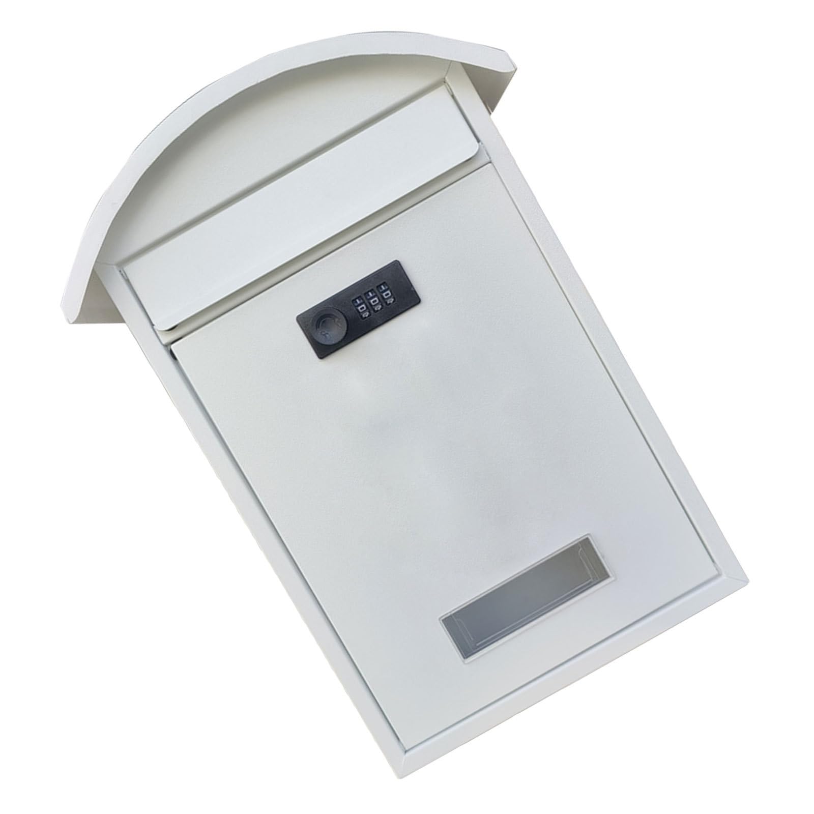 Boîte aux lettres murale à code sécurisée et élégante pour le courrier de maison