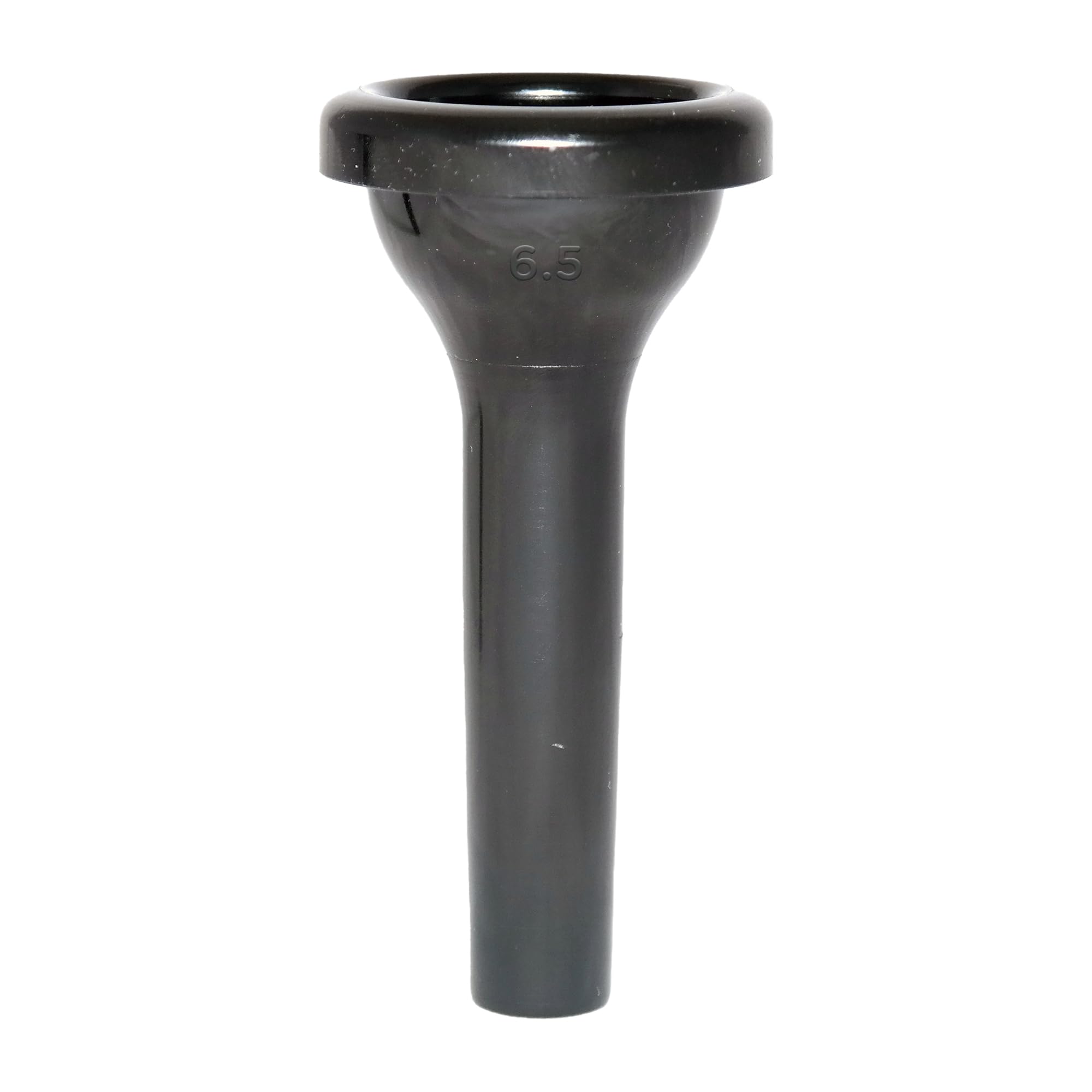 pInstruments PBone Black Plastic 6.5 Small Shank Trombone Mouthpiece (PBMPC65SB)