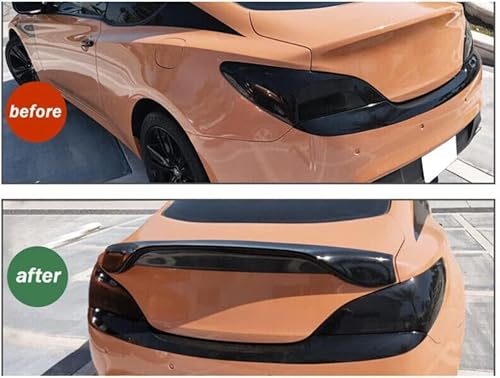 Jlejiani Fits Rear Trunk Lid Spoiler Wing Pu Unpainted Black Polyurethane (Pu,Easy To Install,Free Returns #TOP1