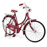 fahrrad sammler Heimdekoration: Diese Fahrradskulptur ist ein lebendiges Kunstwerk in Form eines klassischen Vintage-Fahrrads, das als stilvolle moderne Heimdekoration verwendet werden kann.